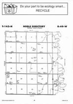 Noble Township, Red River of The North, Directory Map